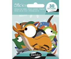 Maildor Stickers Pegatinas, multicolor, Medium