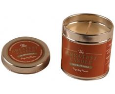 Candles Naturally Darjeeling Flower - Vela perfumada en lata (180 g, cera vegetal), aroma de flor de darjeeling