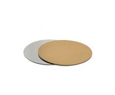 Decora 0932505 TAPETES ACOPLADOS ORO/PLATAÃ28CM