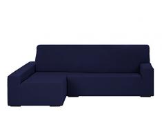 Martina Home Funda para sofa Chaise Longue modelo Emilia - Brazo izquierdo, color Marino