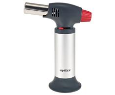 Zyliss E980202 Soplete de Cocina, Acero Inoxidable/PlÃ¡stico, Plata/Negro, Herramienta de Cocineros para Dorar/Caramelizar ArtÃ­culos de Comida, FÃ¡cil de Recargar, 5 AÃ±os de GarantÃ­a