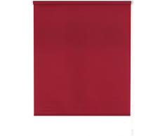 Blindecor Ara - Estor enrollable translúcido liso, Rojo Burdeos, 160 x 175 cm (ancho x alto)