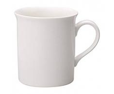 Villeroy & Boch Twist White Taza de cafÃ© 300 ml, Altura 9 cm, Porcelana Premium, Blanco