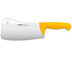 Arcos Serie 2900 - Cuchillo Macheta - Hoja de Acero Inoxidable NITRUM de 200 mm - Mango inyectado en Polipropileno Color amarillo