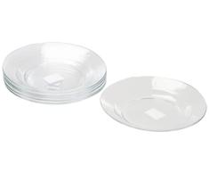 Duralex Lys - Plato hondo (23,5 cm de diÃ¡metro, 6 unidades)