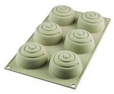 Unbekannt Molde de Silicona 3D Mini girotondo, Color Gris Claro