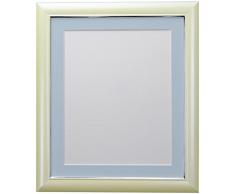 FRAMES BY POST Marco de Fotos, plástico, Crema, 10 x 10 Image Size 8 x 8 Inch