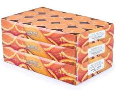 pajoma 90 velas perfumadas, 3 x 30 unidades, muchos aromas a elegir (naranja mango)