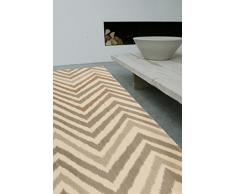 ABC Tappeti Alfombra Ikat Sea Arena 140 x 200 cm