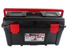 Tayg Caja herramientas plástico n. 34, negro, 580 x 285 x 290 mm