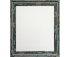 Frames by Post Industrial 45 x 30 cm Marco de Fotos, Envejecido Azul
