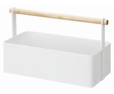 Tosca - Caja de Herramientas (tamaño Grande), Color Blanco