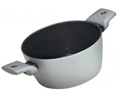 Moneta Hera Induction cacerola 2Â asas, aluminio, gris, 24Â cm