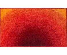 Grund Alfombra de Baño, Ultra Suave y Absorbente, Antideslizante, 5 Años de GarantÃa, Sunshine, Alfombra de Baño 60x100 cm, Naranja