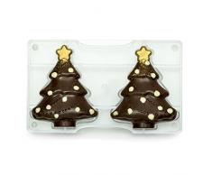 Decora 0050113 Molde DE POLICARBONATO ÁRBOL DE Navidad 85X105 MM 200X120X22 MM