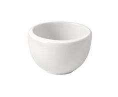 Villeroy & Boch 10-4264-1455 Moca NewMoon, Moderna Taza de expreso sin asa de Porcelana Premium, Apta para lavavajillas, Blanca, 90 ml, Porcelain