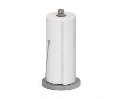 stardis Portarrollos de Cocina Simply Acero Inoxidable Mate Cepillado Soporte para Rollos de Papel Estable y Duradero (Gris)