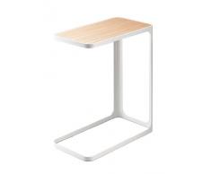Yamazaki Marco Mesa Auxiliar, Madera de Fresno, Blanco, Talla Ãºnica