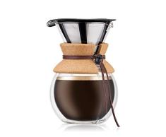 Bodum - 11736-109S - Pour Over - Cafetera Pared Doble 8 Tazas - 1.0 l