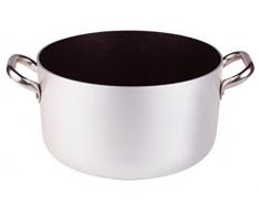 Pardini Platinum Cacerola Media Antiadherente, Aluminio, Gris, 36 cm