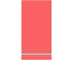 Miracle Home Toalla Maurya, Hecho en Portugal, 100% algodÃ³n, Rosa, 95 x 150 cm