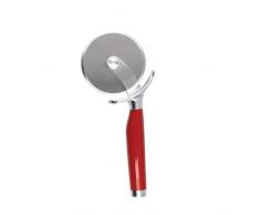 KitchenAid Cortador de Pizza de Acero Inoxidable y Mango ErgonÃ³mico, Rojo