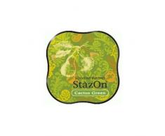 Tsukineko Stazon â Almohadilla de Tinta, Color Verde