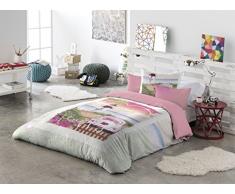 Funda Nórdica + 1 Cojín decorativo CELIA (160x270) Cama de 90 (ANTILO)