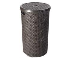 CURVER M130380 - Cesto Redondo Natural Style 48l Chocolate