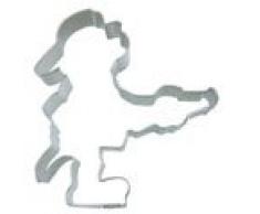 Staedter Bombero Forma Cortador de Galletas, Color Plateado