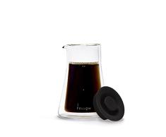Fellow Stagg | Garrafa de cafÃ© de doble pared | Recipiente de vertido manual para preparar cafÃ©, decantador de vidrio borosilicato soplado a mano, jarra transparente de 600 ml