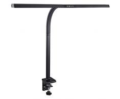 FeinTech LTL00321 LÃ¡mpara LED de Escritorio Regulable, Negro, 80 cm schwarz
