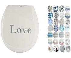 MSV Asiento WC, Multicolor, 45.5x37x5 cm, 38 Unidades