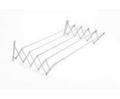 SECATOT Tendedero EXTENSIBLE, Blanco, 100 CM