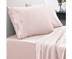 Juego de sÃ¡banas de 1800 Hilos, sÃ¡banas de Microfibra cepillada de Calidad egipcia, Juego de Ropa de Cama de Lujo con sÃ¡bana encimera, sÃ¡bana Bajera, 2 Fundas de Almohada