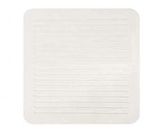 Spirella 55 x 55, Blanco colección Viva, Alfombrilla de Ducha, Caucho