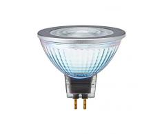 Osram Superstar MR16 12 V Bombilla LED reflectora, Casquillo GU5.3, 2700 K, 8W, Equivalente a 50W, Blanco cálido, Paquete individual