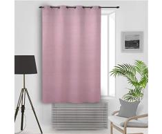 Soleil docre Eclipse - Cortina Opaca (poliÃ©ster, 140 x 180 cm), Color Rosa