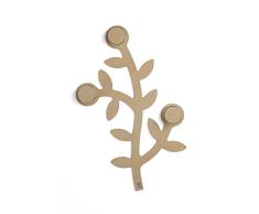 Foppapedretti Appendialbero Perchero de Pared, Natural