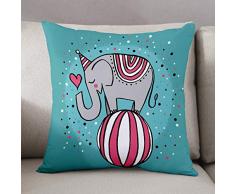 Bonamaison Cojines, Multicolor, 45x45