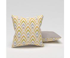 Eren Home - Funda de Almohada, Multicolor, 43 x 43 cm