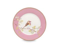 PiP Studio 51,001,007 - Plato para tartas (porcelana), color rosa