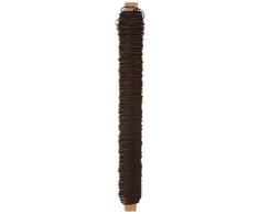 Rayher 2425505 - Alambre para Flores (Madera, 0,50 mm de diÃ¡metro, 100 g, 1 Silla)