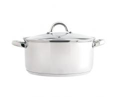 Quid Ottawa - Cacerola de 30 cm con tapa, acero inoxidable