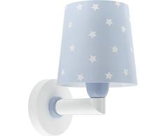Dalber Lámpara Aplique Infantil De Pared Star Light Estrellas Azul