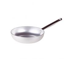 Pentole Agnelli ALMA111B36 Cacerola de Alto Salto, Mango Tubular, Aluminio Profesional, 36 cm