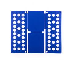 InnovaGoods® Doblador de Ropa Organizador Armario, Tablero Plegable Organizador Armario Ropa Infantil, Tabla Plegable de plastico para Doblar Ropa, Placa Ayuda para Plegar Ropa, Color Azul