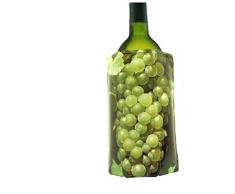 Vacu Vin 3881460 - Enfriador para botellas de vino, diseÃ±o uvas blancas