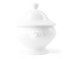 Van Well - Sopera (porcelana, 3,3 L, con tapa), diseÃ±o de cabeza de leÃ³n