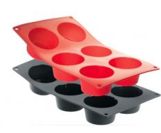 DE BUYER 1902,01 Moul Flex Silicona Molde de, Rojo